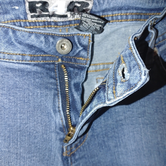 R4R Classic Blue Women's Jeans, Size 9 - Picture 5 of 7